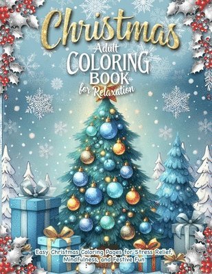 bokomslag Christmas Adult Coloring Book for Relaxation