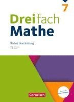 bokomslag Dreifach Mathe 7. Schuljahr - Berlin und Brandenburg - Schulbuch mit digitalen Hilfen, Erklärfilmen und Wortvertonungen