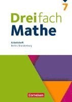 bokomslag Dreifach Mathe 7. Schuljahr - Berlin und Brandenburg - Arbeitsheft mit Lösungen