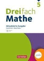 bokomslag Dreifach Mathe 5. Schuljahr. Nordrhein-Westfalen -  Aktualisierte Ausgabe 2022 - Schülerbuch