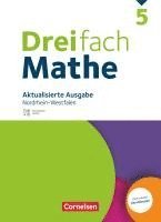 Dreifach Mathe 5. Schuljahr. Nordrhein-Westfalen -  Aktualisierte Ausgabe 2022 - Schülerbuch 1