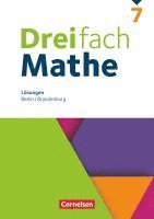 bokomslag Dreifach Mathe 7. Schuljahr. Berlin und Brandenburg - Lösungen zum Schulbuch