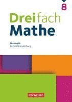 bokomslag Dreifach Mathe 8. Schuljahr - Berlin und Brandenburg -  Lösungen zum Schulbuch