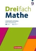Dreifach Mathe 9. Schuljahr - Berlin und Brandenburg - Arbeitsheft mit Medien und Lösungen, Häftad