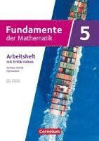 bokomslag Fundamente der Mathematik 5. Schuljahr - Ausgabe Sachsen-Anhalt ab 2024 - Arbeitsheft zum Schulbuch mit Erklärfilmen