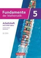 Fundamente der Mathematik 5. Schuljahr - Ausgabe Sachsen-Anhalt ab 2024 - Arbeitsheft zum Schulbuch mit Erklärfilmen