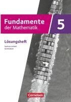 bokomslag Fundamente der Mathematik 5. Schuljahr. Sachsen-Anhalt - Lösungen zum Schulbuch