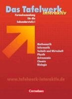 Rüdiger Erbrecht, Matthias Felsch, Wolfgang Kricke, Hubert König, Karlheinz Martin, Wolfgang Pfeil, Rolf Winter, Willi Wörstenfeld - Das Tafelwerk interaktiv / Schülerbuch / Östliche Bundesländer, Inbunden