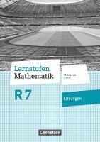 Lernstufen Mathematik 7. Jahrgangsstufe - Mittelschule Bayern - Lösungen zum Schülerbuch 1