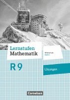 Lernstufen Mathematik  9. Jahrgangsstufe - Mittelschule Bayern - Lösungen zum Schülerbuch 1