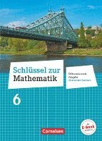 bokomslag Schlüssel zur Mathematik 6. Schuljahr. Oberschule Sachsen - Schülerbuch