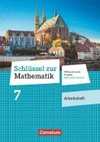 bokomslag Schlüssel zur Mathematik 7. Schuljahr. Oberschule Sachsen - Arbeitsheft mit Lösungsbeileger