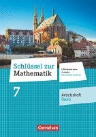 bokomslag Schlüssel zur Mathematik 7. Schuljahr. Oberschule Sachsen - Arbeitsheft Basis mit Lösungsbeileger