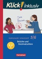 bokomslag Klick! inklusiv 5./6. Schuljahr - Brüche und Dezimalzahlen. Arbeitsheft 3