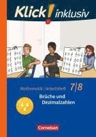 bokomslag Klick! inklusiv 7./8. Schuljahr - Arbeitsheft 2 - Brüche und Dezimalzahlen