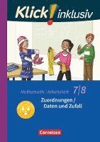 bokomslag Klick! inklusiv 7./8. Schuljahr - Arbeitsheft 4 - Zuordnungen / Daten und Zufall