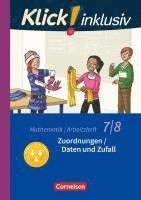 bokomslag Klick! inklusiv 7./8. Schuljahr - Arbeitsheft 4 - Zuordnungen / Daten und Zufall