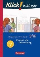 bokomslag Klick! inklusiv 9./10. Schuljahr - Arbeitsheft 3 - Prozent- und Zinsrechnung