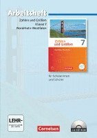 bokomslag Zahlen und Größen 7. Schuljahr. Arbeitsheft mit eingelegten Lösungen und CD-ROM. Nordrhein-Westfalen Kernlehrpläne - Ausgabe 2013