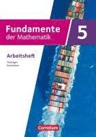 bokomslag Fundamente der Mathematik  5. Schuljahr - Thüringen - Arbeitsheft mit Medien