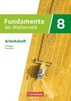 bokomslag Fundamente der Mathematik 8. Schuljahr - Thüringen - Arbeitsheft mit Medien - Mit zahlreichen Erklärvideos