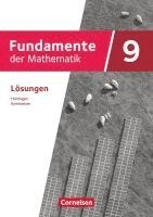 bokomslag Fundamente der Mathematik 9. Schuljahr. Thüringen - Lösungen zum Schulbuch