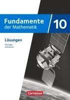 bokomslag Fundamente der Mathematik 10. Schuljahr - Ausgabe Thüringen - Lösungen zum Schulbuch