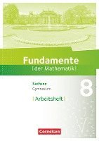 bokomslag Fundamente der Mathematik 8. Schuljahr - Sachsen - Arbeitsheft mit Lösungen
