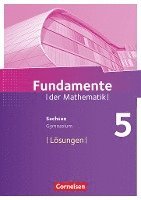 bokomslag Fundamente der Mathematik 5. Schuljahr - Sachsen - Lösungen zum Schülerbuch
