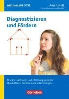 bokomslag Diagnostizieren und Fördern in Mathematik 9./10. Schuljahr. Lineare Funktionen und Gleichungssysteme, Quadratische Funktionen und Gleichungen