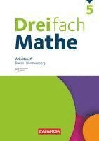 bokomslag Dreifach Mathe 5. Schuljahr. Baden-Württemberg - Arbeitsheft mit Medien und Lösungen