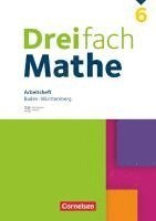 bokomslag Dreifach Mathe 6. Schuljahr. Baden-Württemberg - Arbeitsheft mit Medien und Lösungen