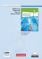 bokomslag Schlüssel zur Mathematik 6. Schuljahr. Arbeitsheft. Sekundarschule Sachsen-Anhalt