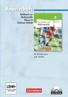 bokomslag Schlüssel zur Mathematik 8. Schuljahr. Arbeitsheft. Sekundarschule Sachsen-Anhalt