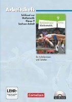 bokomslag Schlüssel zur Mathematik 9. Schuljahr. Arbeitsheft mit eingelegten Lösungen und CD-ROM. Sekundarschule Sachsen-Anhalt