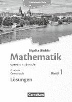 bokomslag Mathematik Sekundarstufe II - Rheinland-Pfalz. Grundfach Band 1 - Analysis. Lösungen zum Schülerbuch