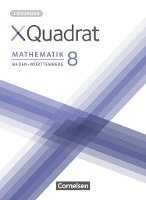 bokomslag XQuadrat 8. Schuljahr - Baden-Württemberg - Lösungen zum Schülerbuch
