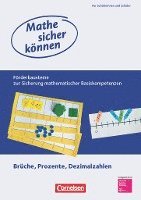 bokomslag Mathe sicher können 5.-7. Schuljahr. Förderbausteine: Brüche, Prozente und Dezimalzahlen