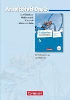 bokomslag Schlüssel zur Mathematik 6. Schuljahr - Differenzierende Ausgabe Niedersachsen - Arbeitsheft Basis mit eingelegten Lösungen