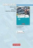 bokomslag Mathematik real 10. Schuljahr. Arbeitsheft mit eingelegten Lösungen. Differenzierende Ausgabe Nordrhein-Westfalen