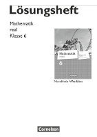 bokomslag Mathematik real 6. Schuljahr. Lösungen zum Schülerbuch. Differenzierende Ausgabe Nordrhein-Westfalen