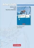 bokomslag Mathematik real 6. Schuljahr. Arbeitsheft mit eingelegten Lösungen. Differenzierende Ausgabe Nordrhein-Westfalen