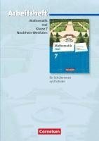 bokomslag Mathematik real 7. Schuljahr. Arbeitsheft mit eingelegten Lösungen. Differenzierende Ausgabe Nordrhein-Westfalen