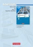 bokomslag Mathematik real 8. Schuljahr. Arbeitsheft mit eingelegten Lösungen. Differenzierende Ausgabe Nordrhein-Westfalen