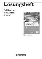 bokomslag Schlüssel zur Mathematik 5. Schuljahr. Lösungen zum Schülerbuch. Differenzierende Ausgabe Niedersachsen