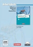 bokomslag Schlüssel zur Mathematik 6. Schuljahr. Arbeitsheft mit eingelegten Lösungen und CD-ROM. Differenzierende Ausgabe Niedersachsen