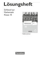 bokomslag Schlüssel zur Mathematik 10. Schuljahr. Lösungen zum Schülerbuch. Differenzierende Ausgabe Niedersachsen