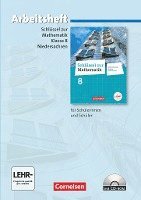 bokomslag Schlüssel zur Mathematik 8. Schuljahr. Arbeitsheft mit eingelegten Lösungen und CD-ROM. Differenzierende Ausgabe Niedersachsen