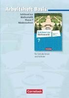 Schlüssel zur Mathematik  7. Schuljahr. Basisarbeitsheft mit eingelegten Lösungen. Differenzierende Ausgabe Niedersachsen, Häftad