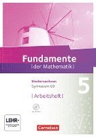 bokomslag Fundamente der Mathematik 5. Schuljahr. Arbeitsheft mit Lösungen und CD-ROM. Gymnasium Niedersachsen